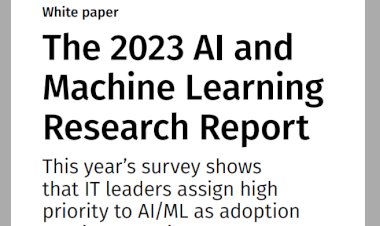 The 2023 AI and  Machine Learning  Research Report